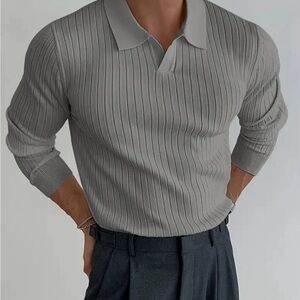 Dolci Lusso Grey Men’s Sweater